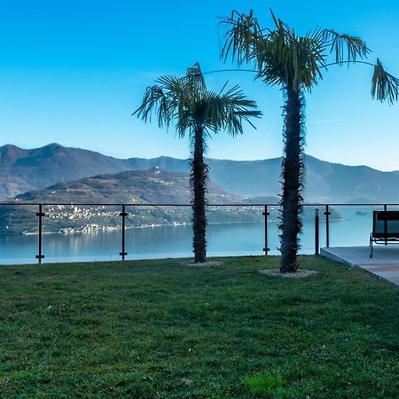 Mia Isola With Lake View, Garden And Swimming Pool Parzanica 外观 照片