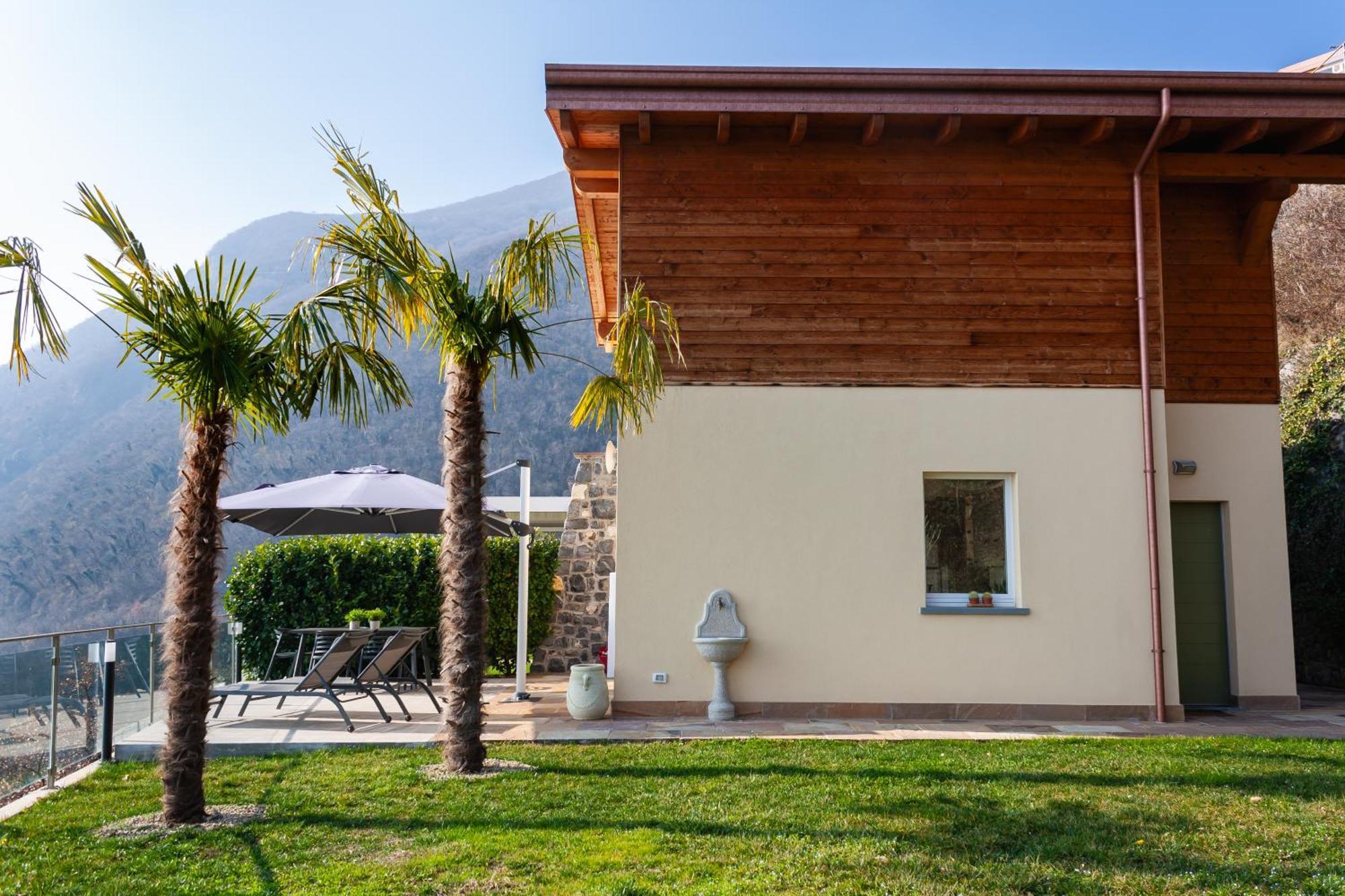 Mia Isola With Lake View, Garden And Swimming Pool Parzanica 外观 照片