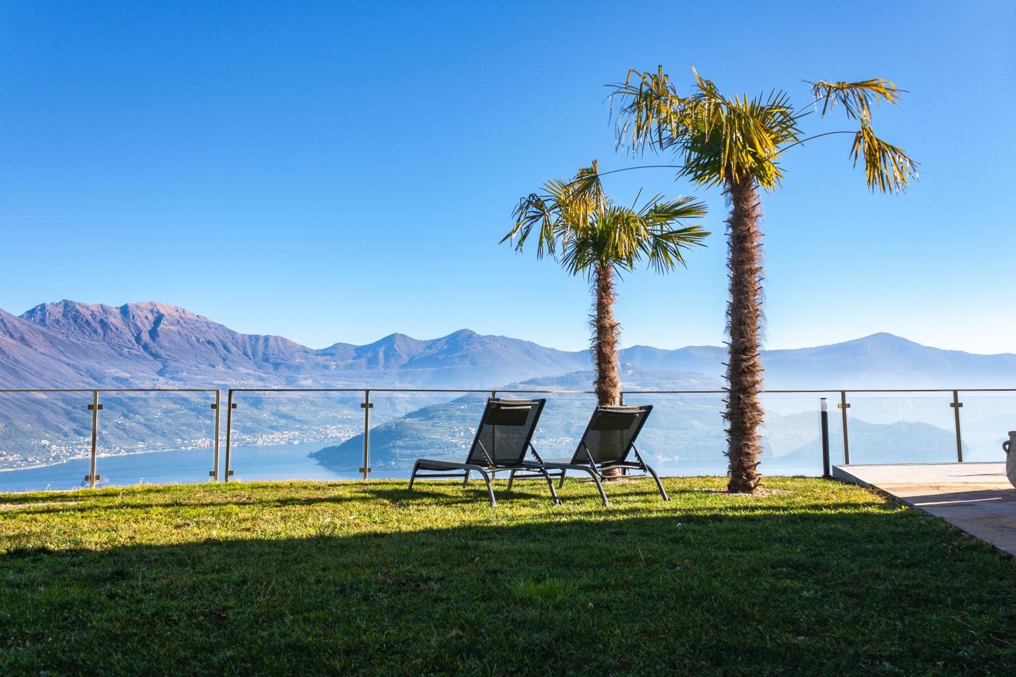 Mia Isola With Lake View, Garden And Swimming Pool Parzanica 外观 照片