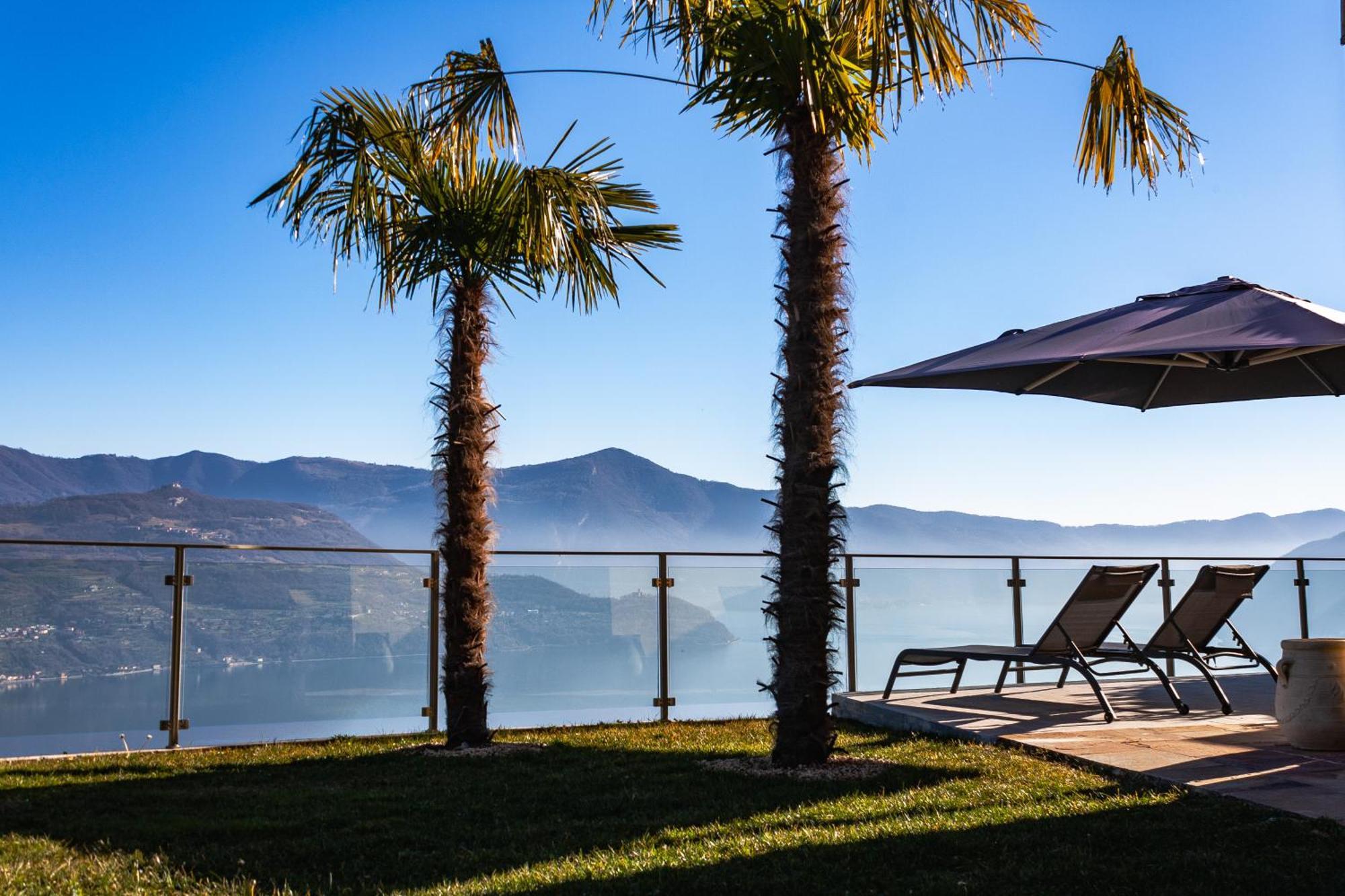 Mia Isola With Lake View, Garden And Swimming Pool Parzanica 外观 照片