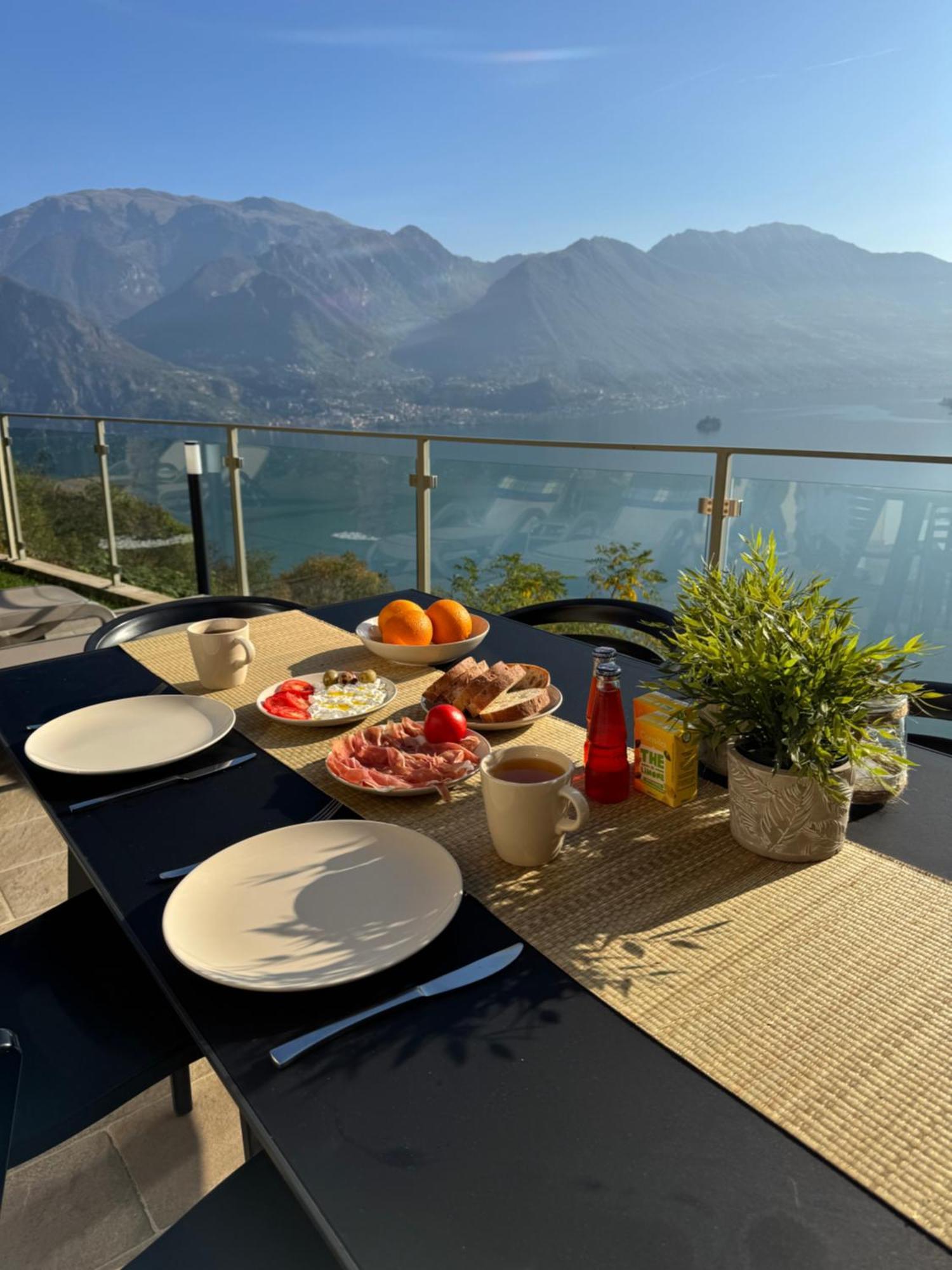 Mia Isola With Lake View, Garden And Swimming Pool Parzanica 外观 照片